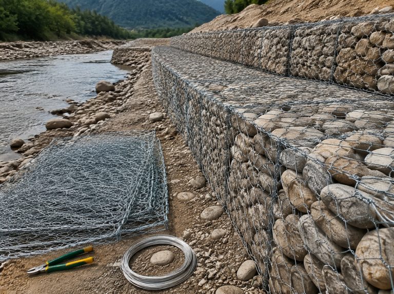 丹巴县河道边坡石笼网